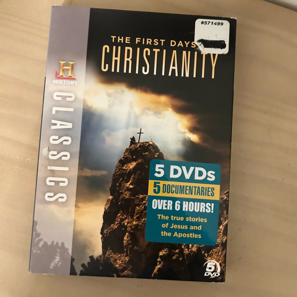 ⭐️ NEW The First Days of Christianity 5-DVD Box Set History Classics New Sealed